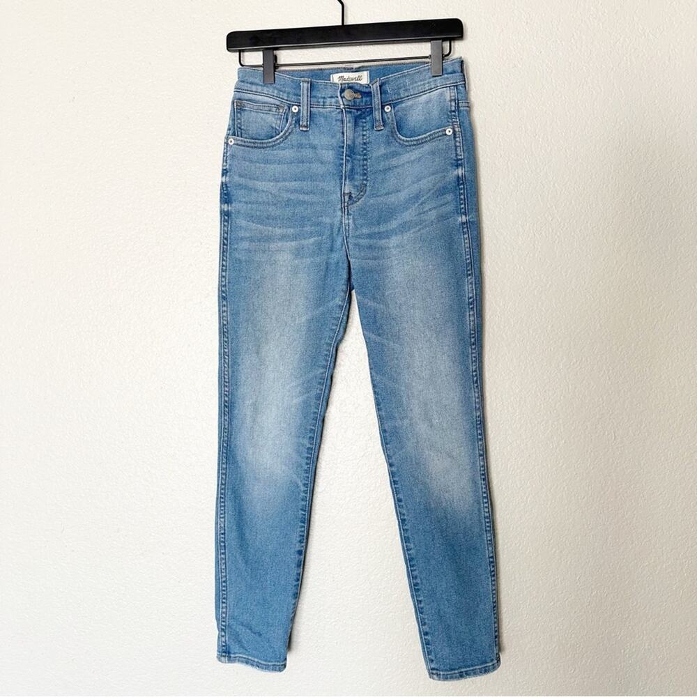 Madewell Jeans Womens 10" High-Rise‎ Skinny Crop Horne Wash Size 26